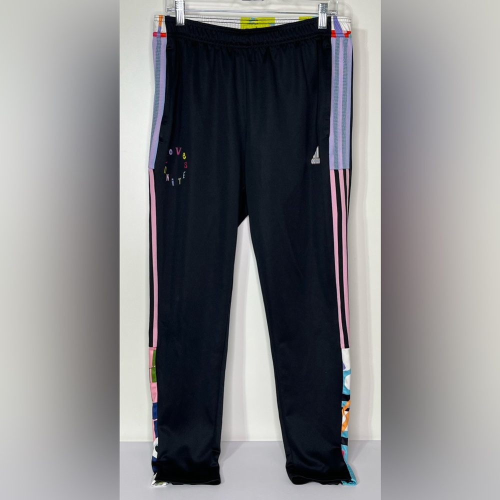 Adidas Black and Multicolor Primegreen Women's‎ L Activewear Legging Pants
